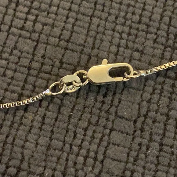 Vintage Sterling Silver Turquoise Necklace - Picture 6 of 7